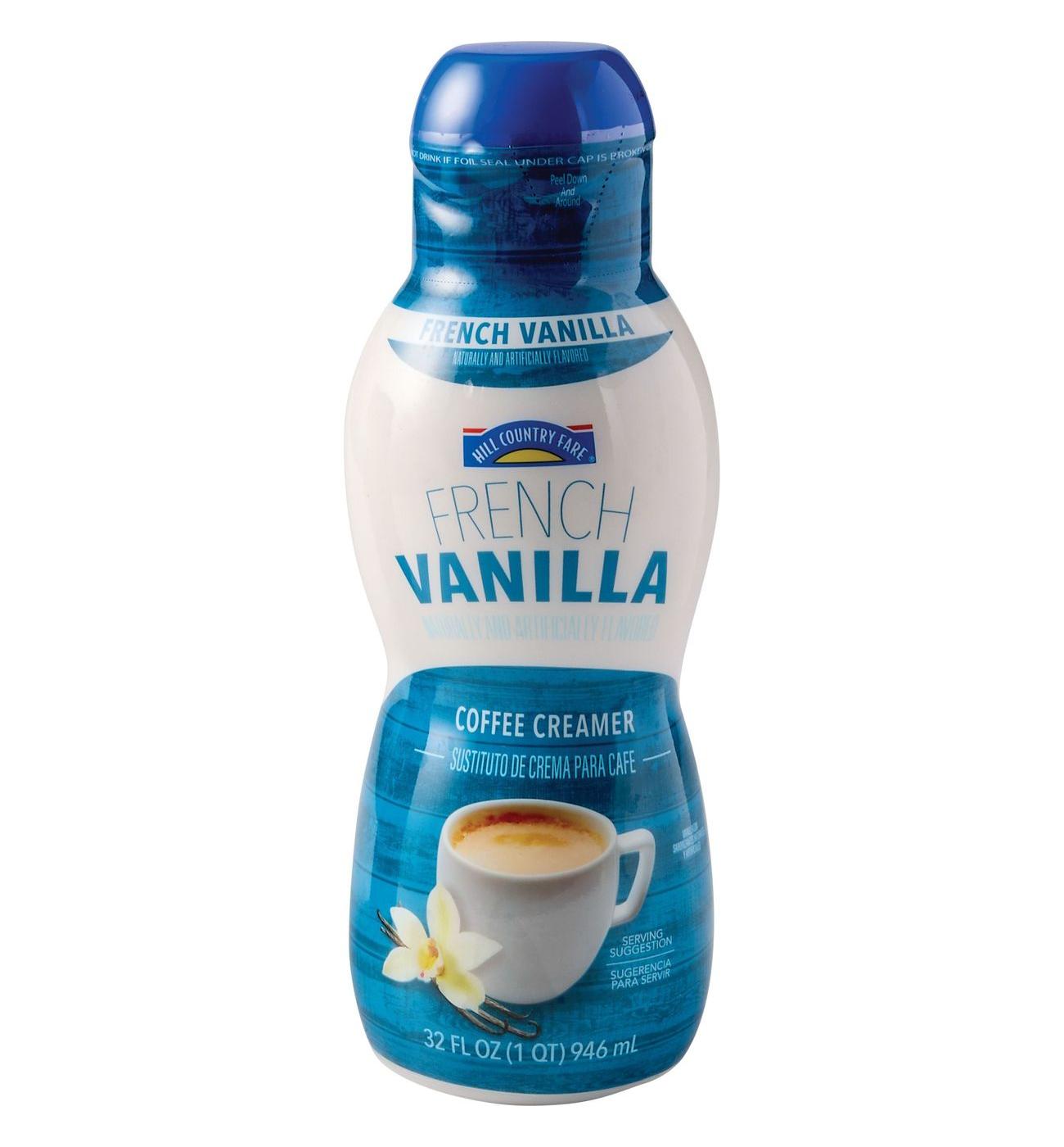 Hill Country Fare Liquid Coffee Creamer - French Vanilla; image 1 of 2