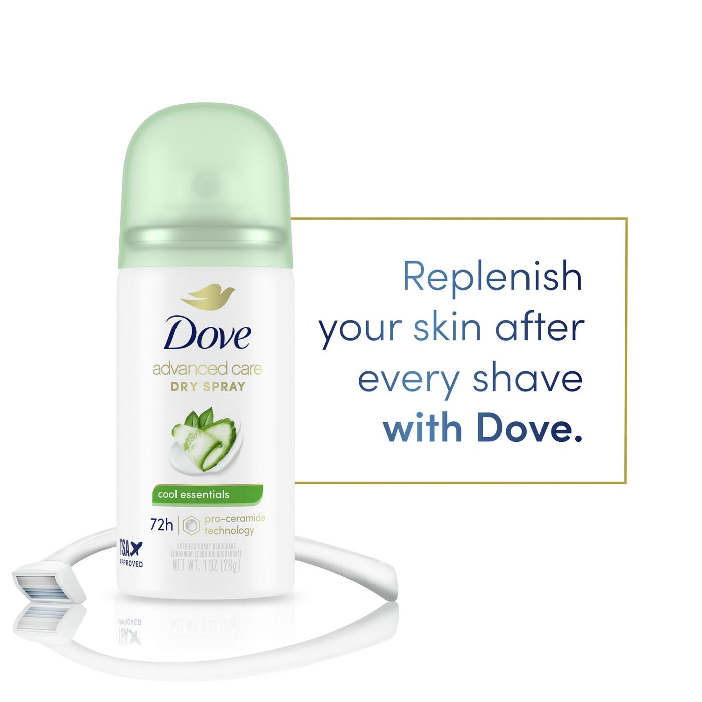 Dove Advanced Care Travel Size Deodorant Spry - Cool Essentials; image 2 of 3