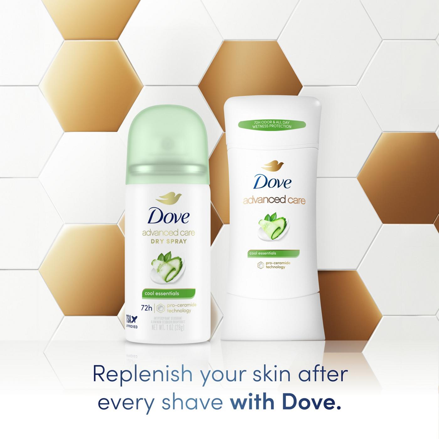 Dove Advanced Care Travel Size Deodorant Spry - Cool Essentials; image 5 of 9