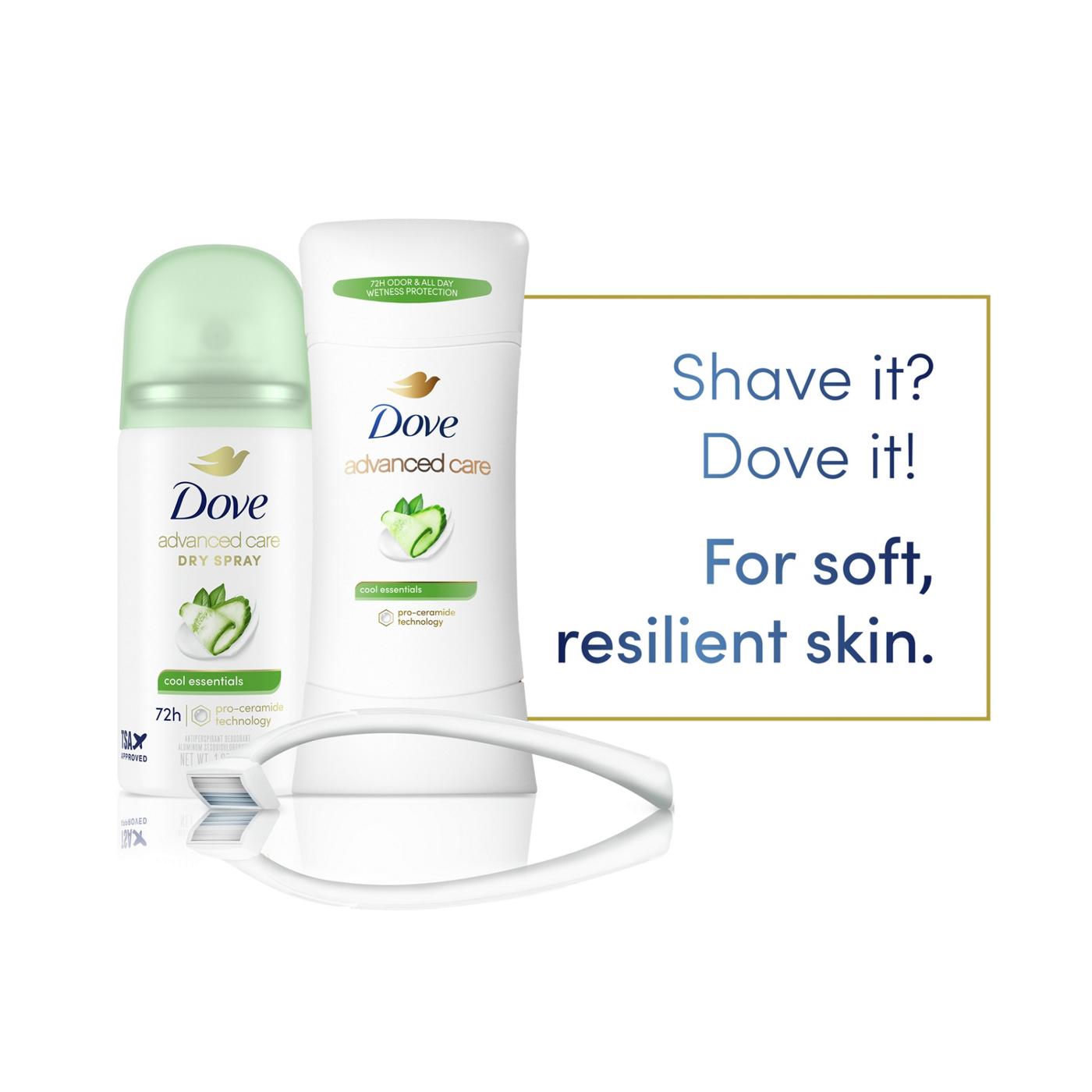 Dove Advanced Care Travel Size Deodorant Spry - Cool Essentials; image 9 of 9