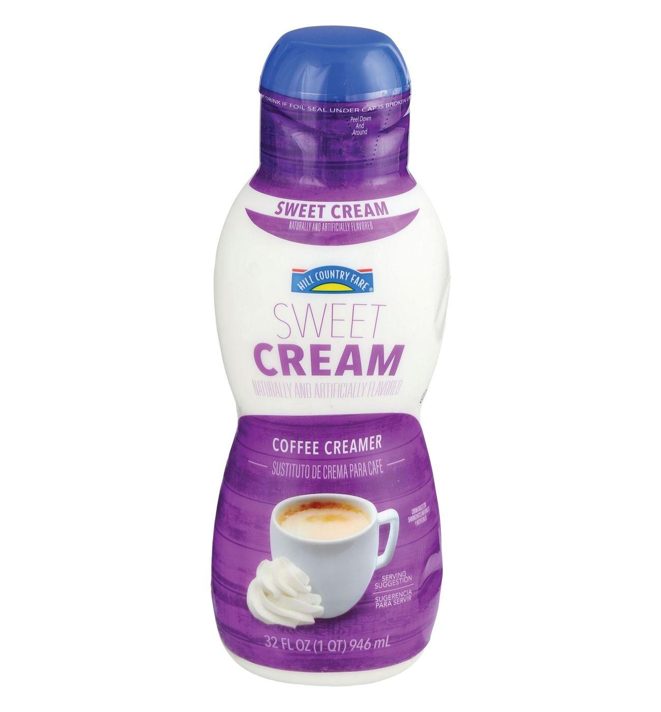Hill Country Fare Liquid Coffee Creamer - Sweet Cream; image 1 of 3