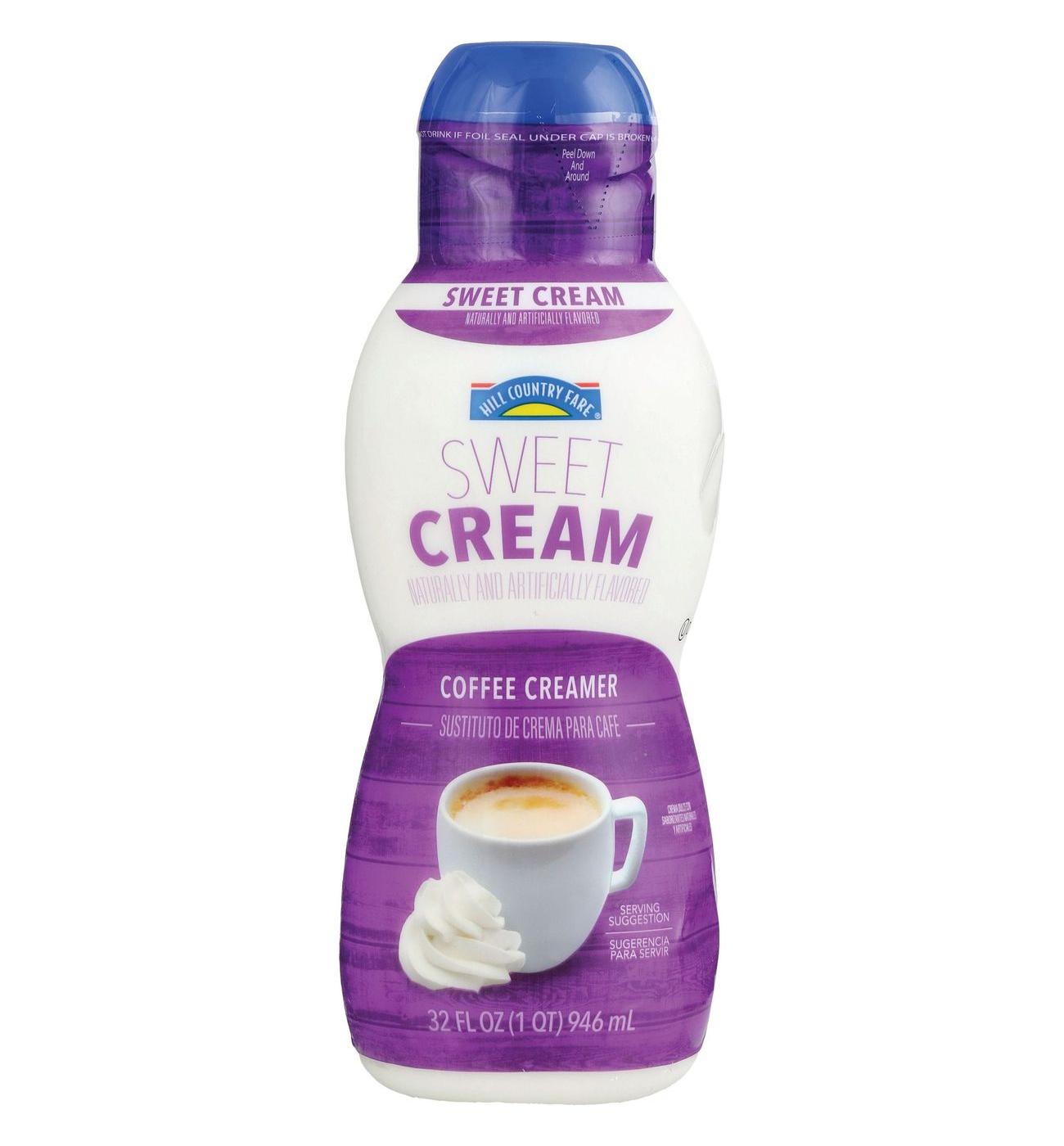Hill Country Fare Liquid Coffee Creamer - Sweet Cream; image 2 of 3