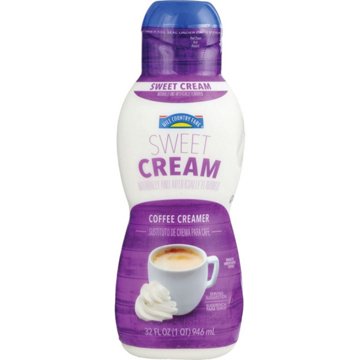 Hill Country Fare Liquid Coffee Creamer - Sweet Cream, 32 oz
