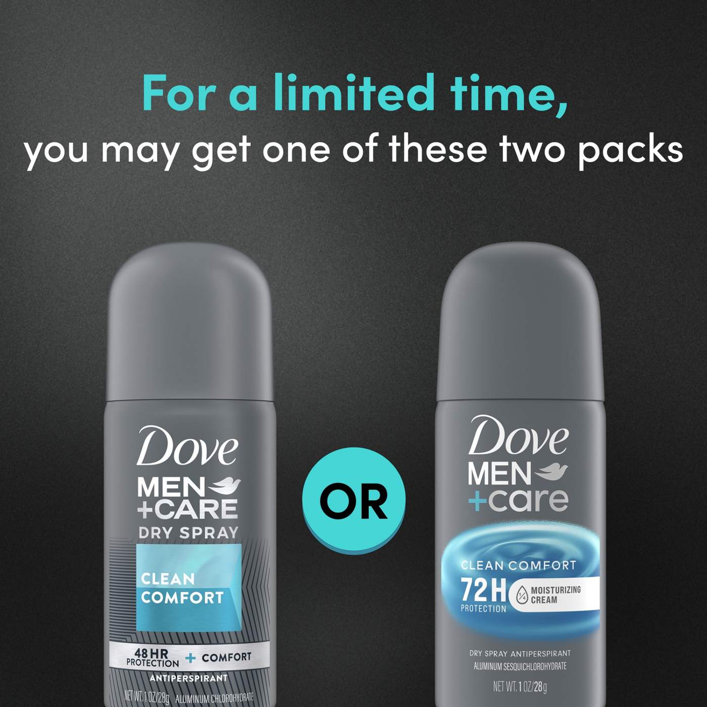 Dove Men+Care Antiperspirant Deodorant Dry Spray - Clean Comfort; image 2 of 7