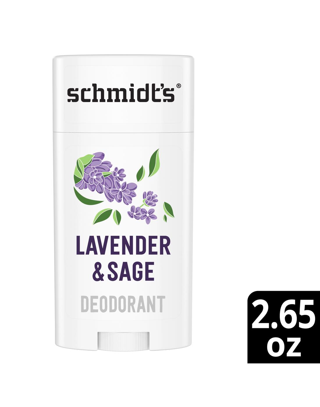 Schmidt's 48 Hr Deodorant - Lavender & Sage; image 2 of 4
