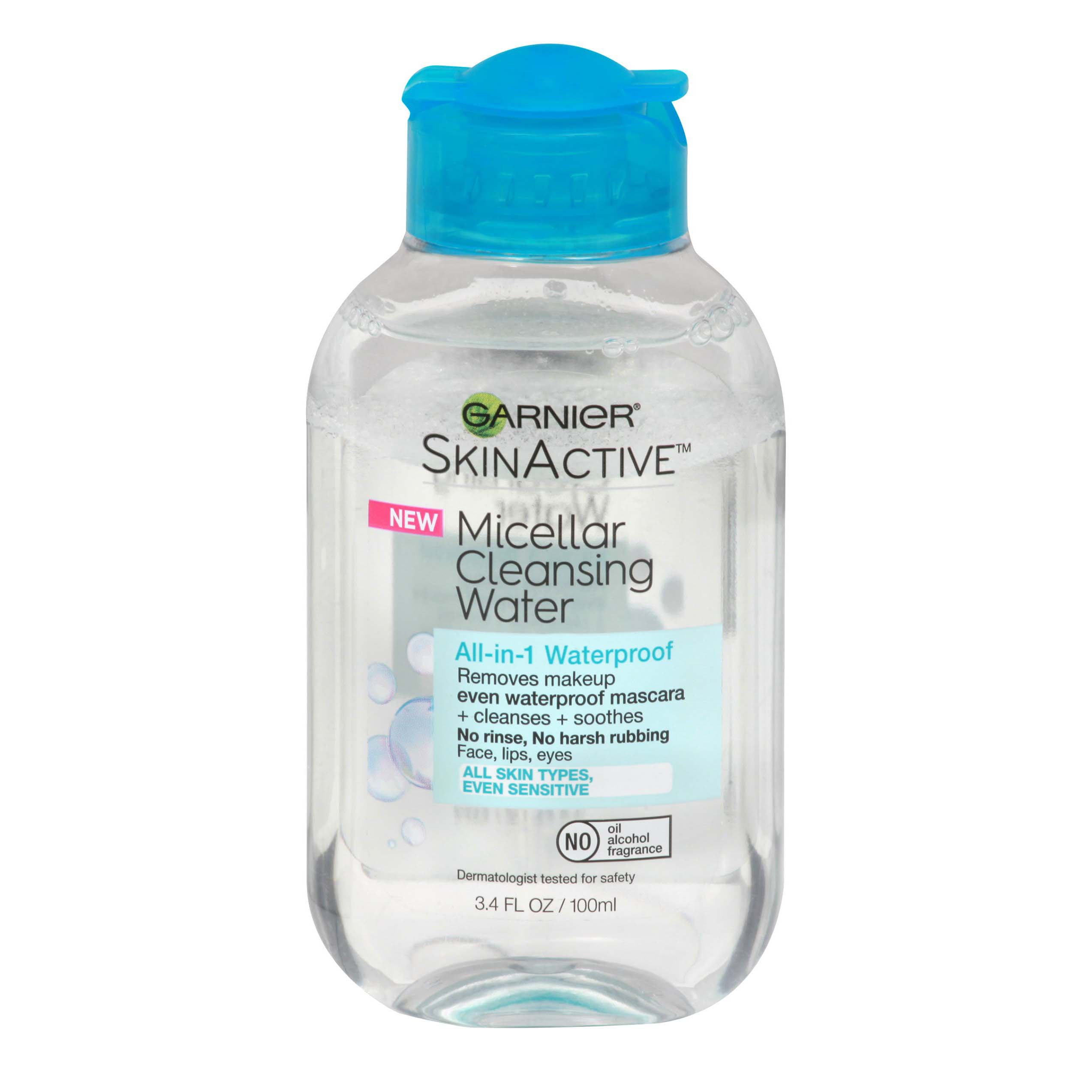 travel size garnier micellar water