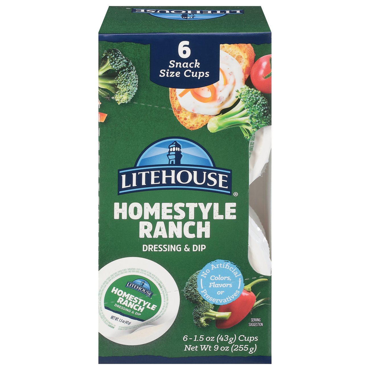 LiteHouse Homestyle Ranch Dressing Dip, 51 OFF