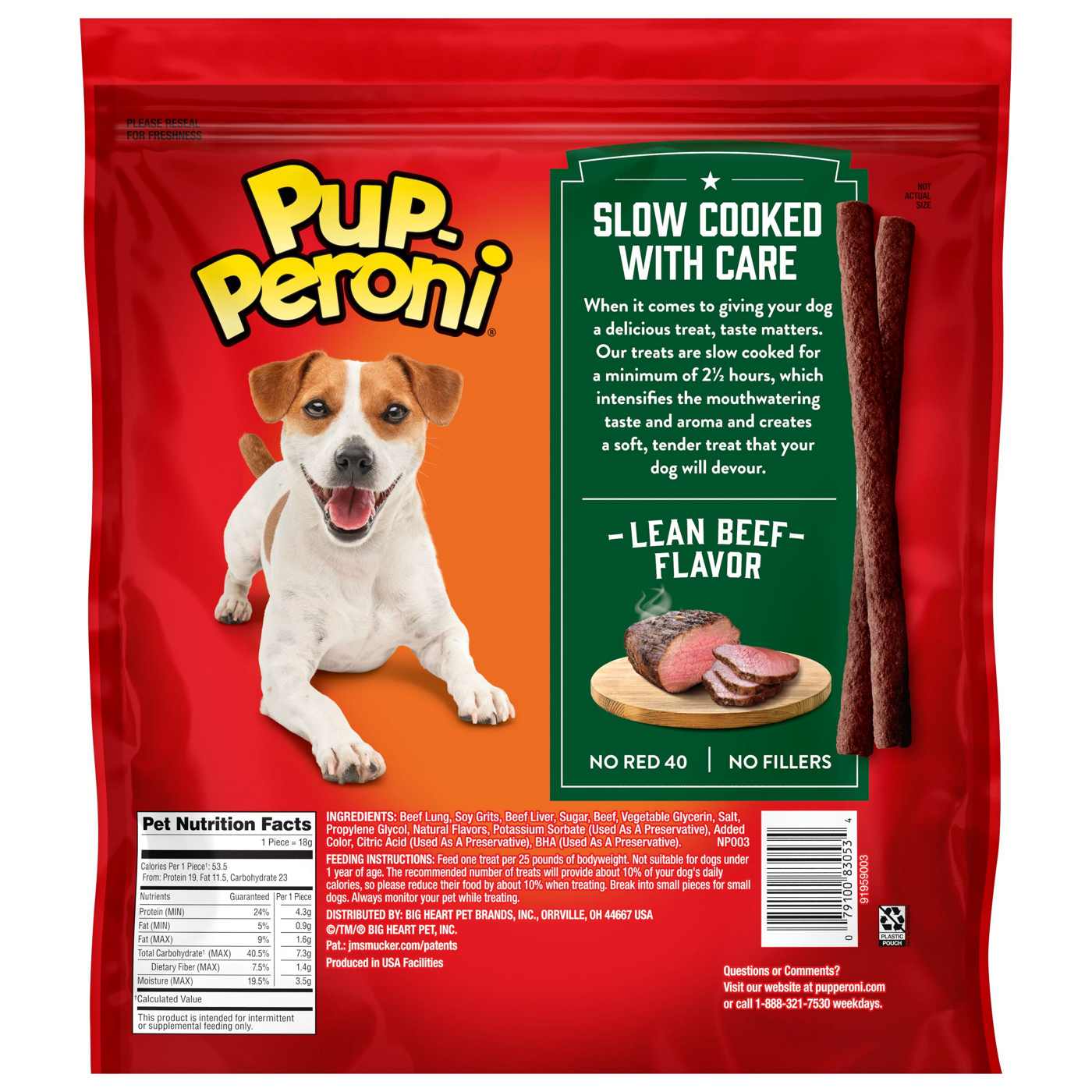 Pup-Peroni Lean Beef Flavor Dog Treats; image 6 of 6