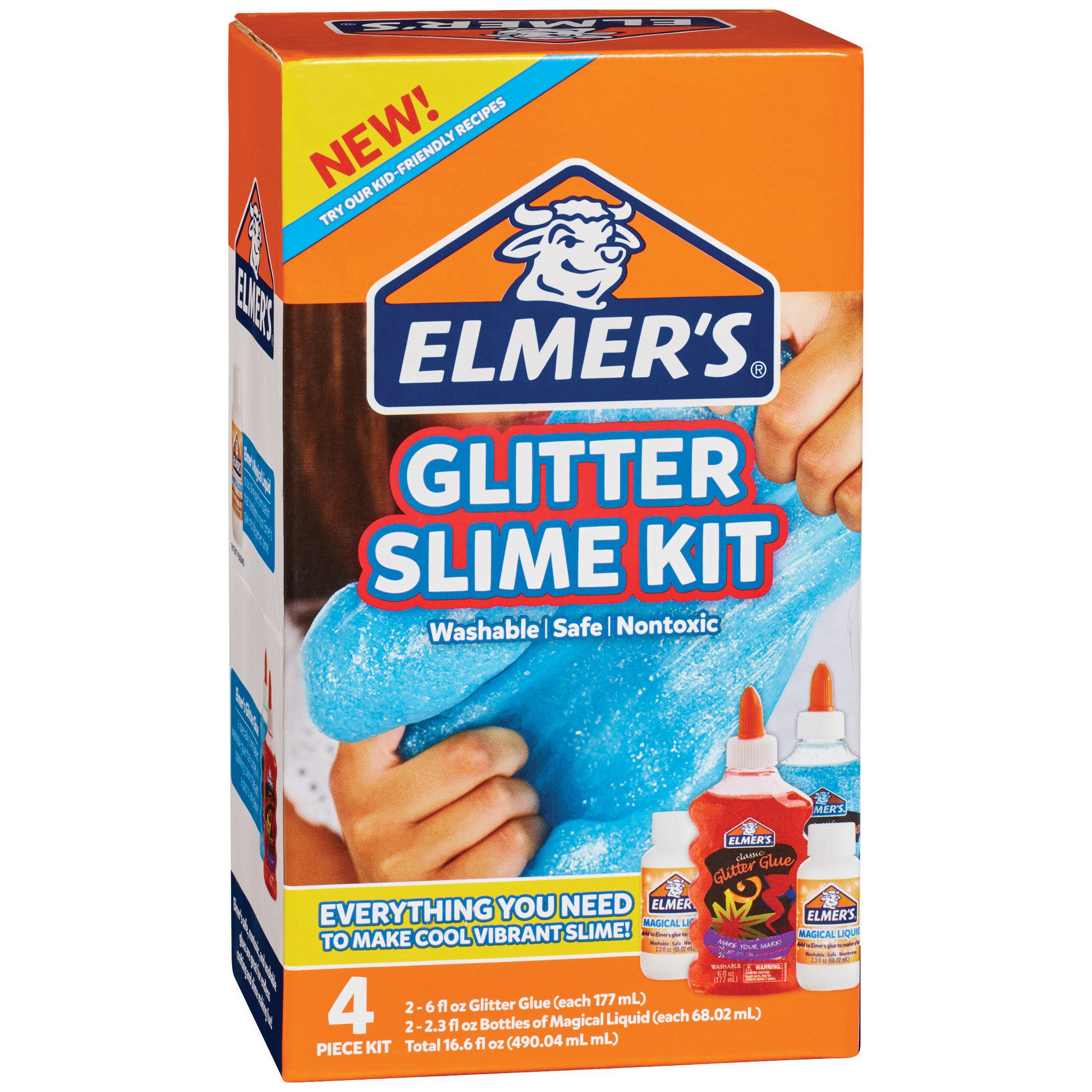 Elmers Glitter Glue Slime Kit - Shop Kits at H-E-B