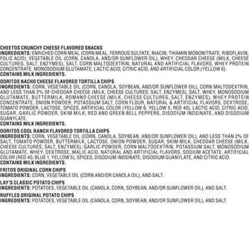 Frito Lay Classic Mix Chips Multipack 1 oz Bags, 18 ct