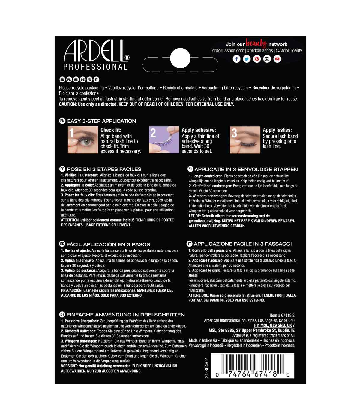 Ardell Natural Lashes 120; image 2 of 2