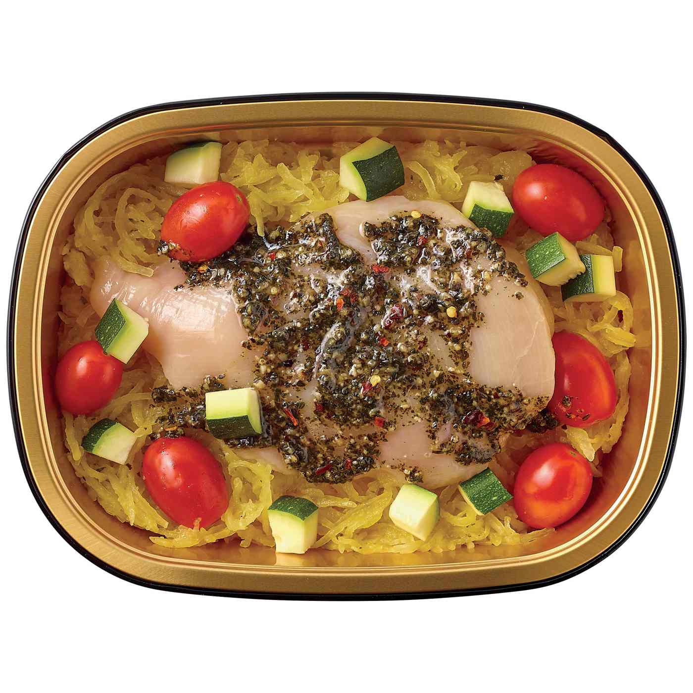 Meal Simple by H-E-B Basil Pesto Chicken & Spaghetti Squash; image 3 of 3
