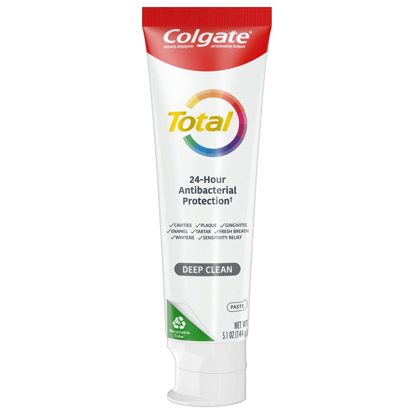 Colgate Total Deep Clean Toothpaste, 2 Pk; image 6 of 12