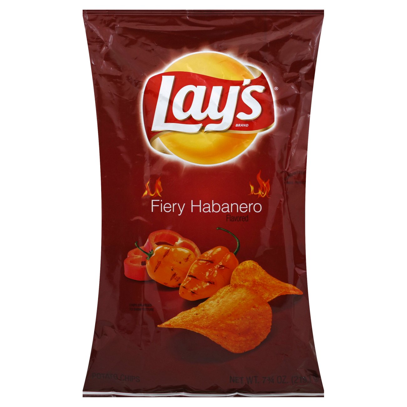 Lay's Fiery Habanero Potato Chips Shop Chips at HEB