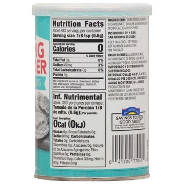 Hill Country Fare Double Acting Baking Powder, 8.1 oz