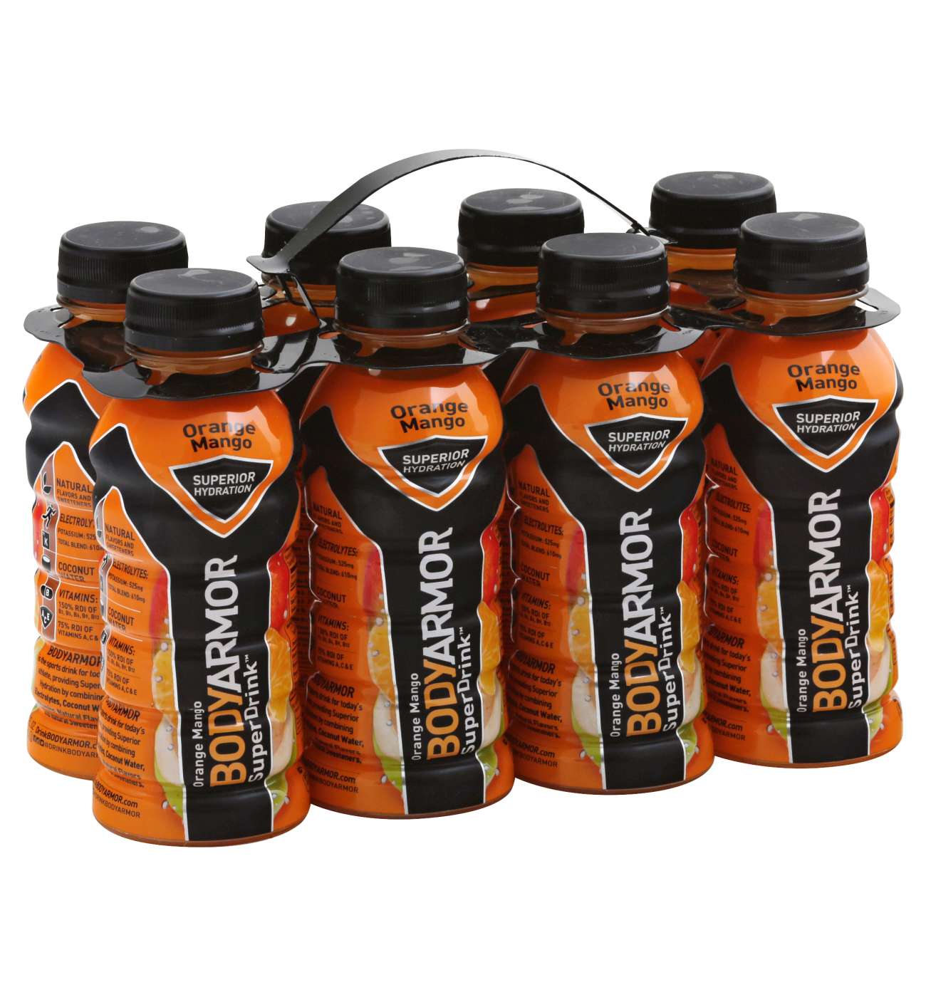 BODYARMOR Orange Mango SuperDrink 8 pk Bottles; image 2 of 2