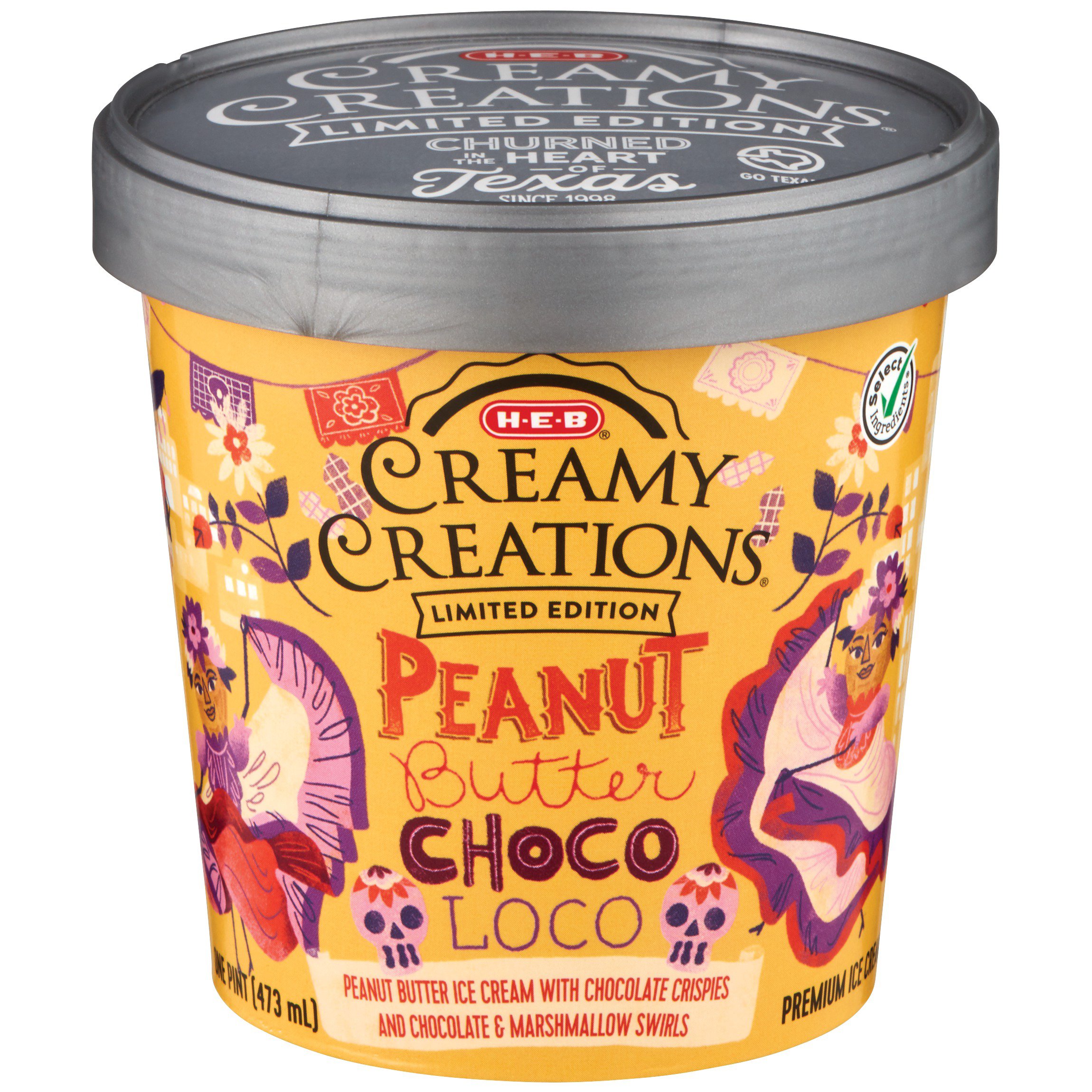 HEB Select Ingredients Creamy Creations Peanut Butter Coco Loco