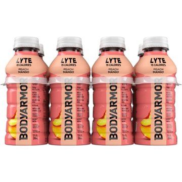 BODYARMOR Lyte Sports Drink 8 pk Bottles - Peach Mango, 12 oz