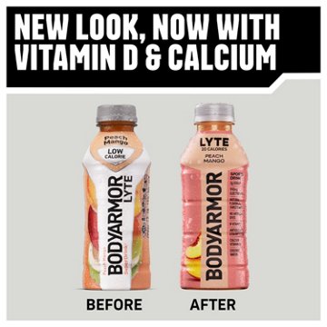 BODYARMOR Lyte Sports Drink 8 pk Bottles - Peach Mango, 12 oz