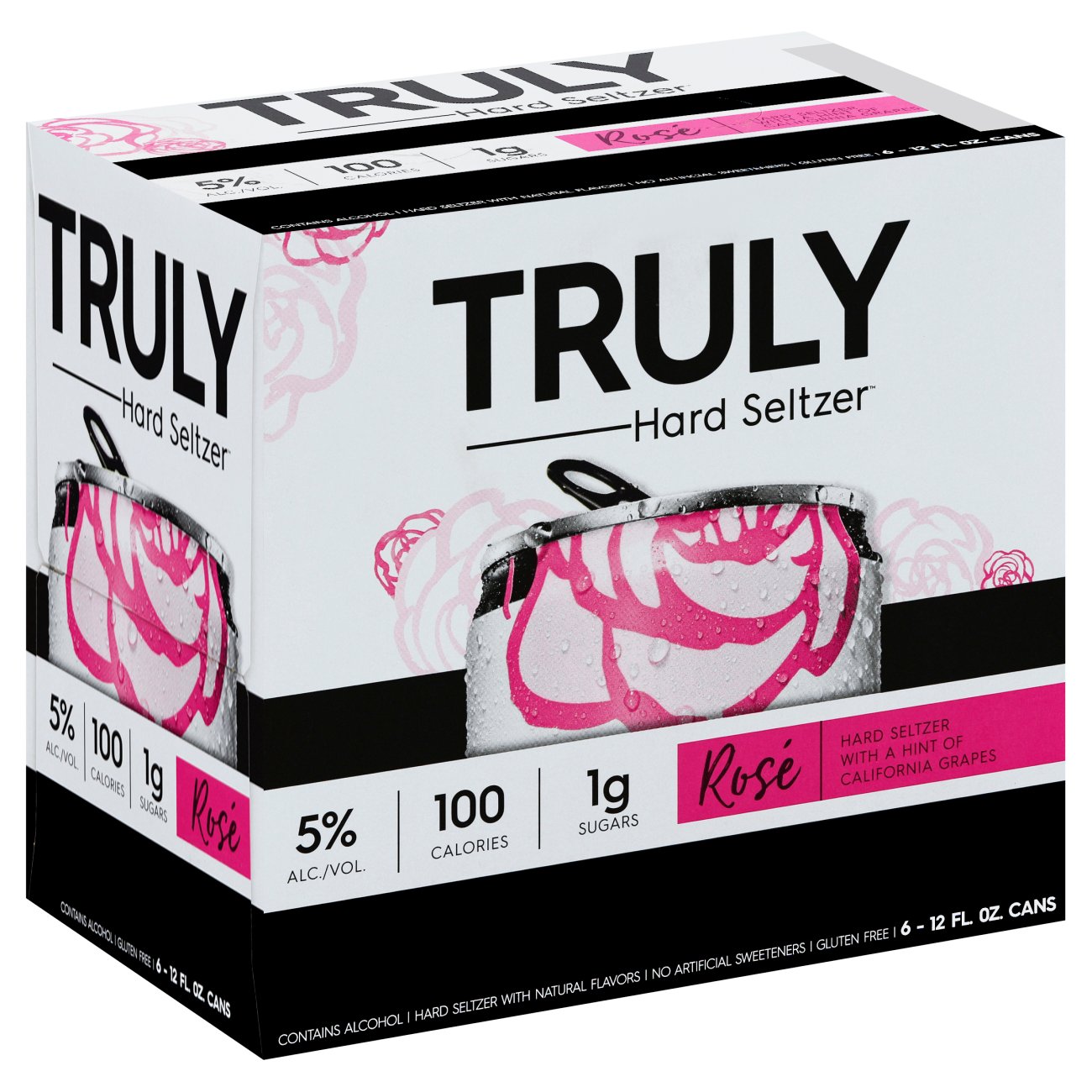 Truly Rose Hard Seltzer 12 oz Slim Cans Shop Malt Beverages & Coolers