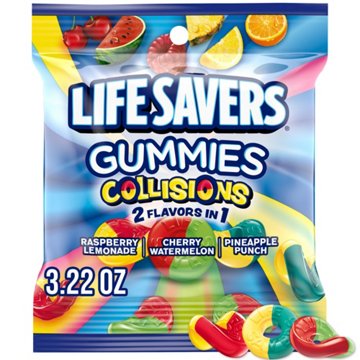 Life Savers Collisions Gummy Candy, 3.22 oz
