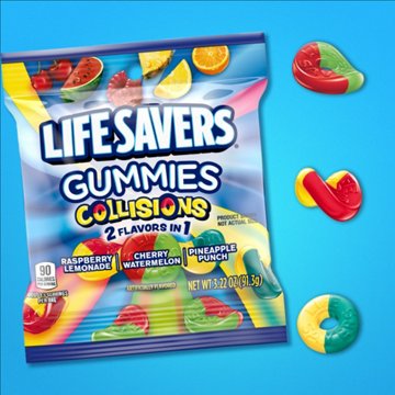 Life Savers Collisions Gummy Candy, 3.22 oz