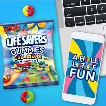 Life Savers Collisions Gummy Candy, 3.22 oz