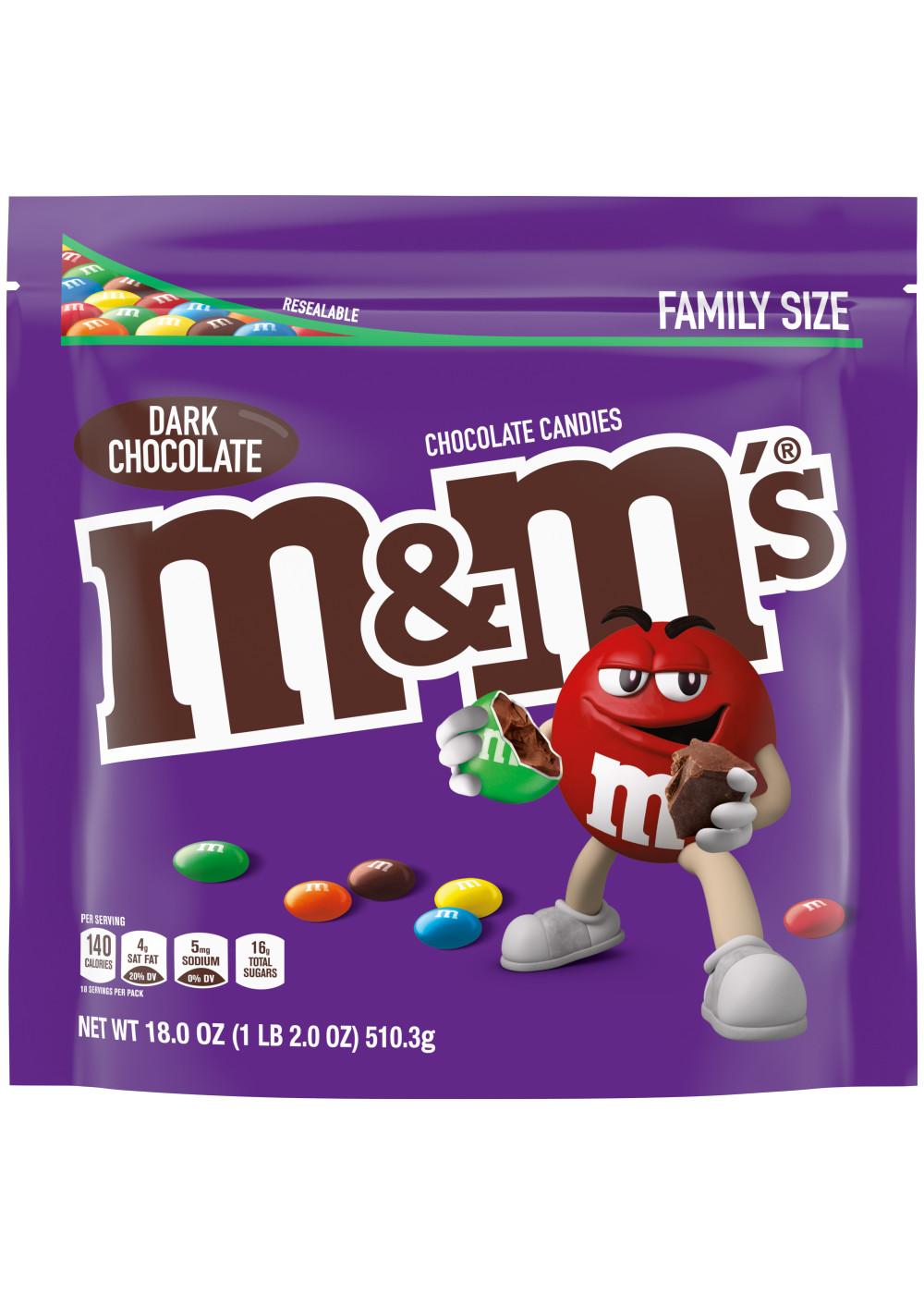 M&MS DARK CHOCOLATE PEANUT SHARING SIZE (USA)