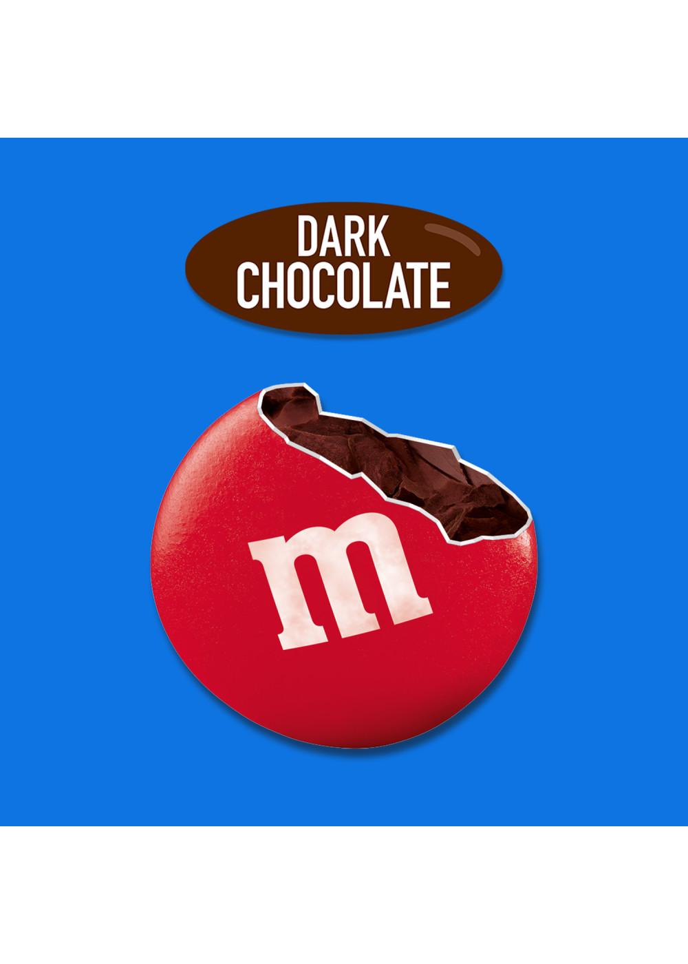 M&M's Chocolate Candies, Dark Chocolate, Medium Bag, 14 oz (396.9 g)