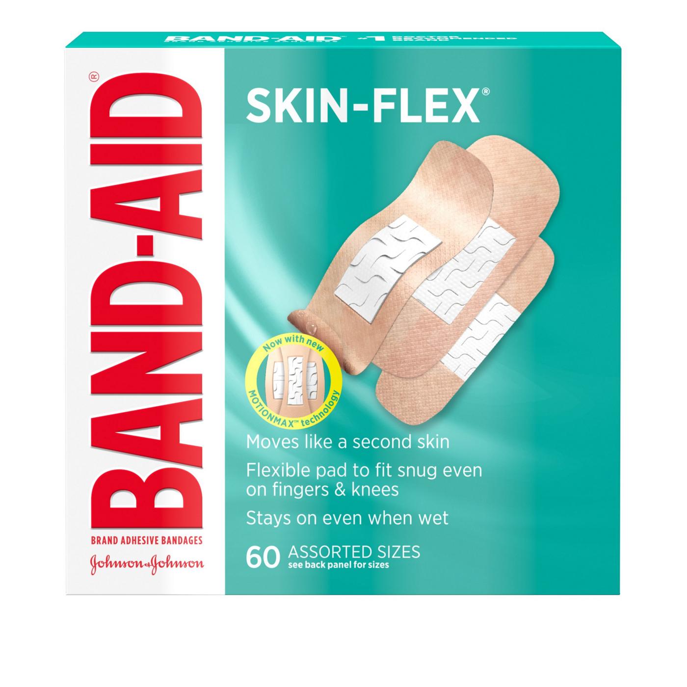 Band-Aid Brand Skin-Flex Adhesive Bandages - Assorted Sizes; image 1 of 3