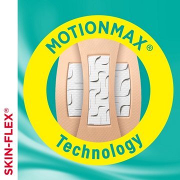 Band-Aid Skin-Flex Bandages - Assorted Sizes, 60 ct