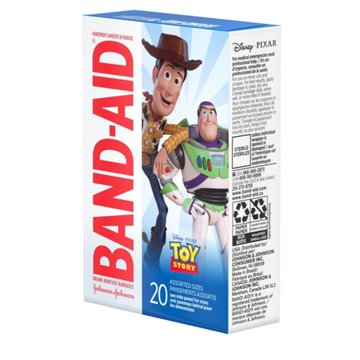 Band-Aid Band-Aid Disney/Pixar Toy Story 4 Bandages - Assorted Sizes, 20 ct
