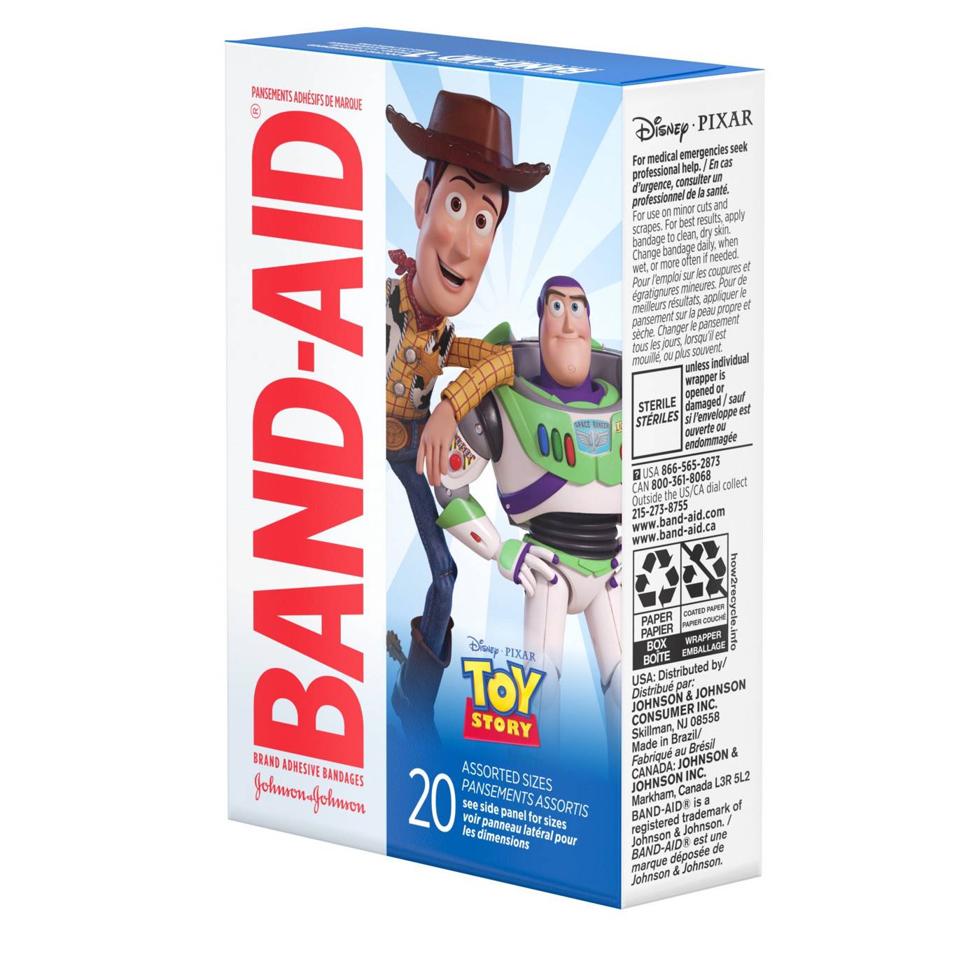 Band-Aid Band-Aid Disney/Pixar Toy Story 4 Bandages - Assorted Sizes; image 6 of 8