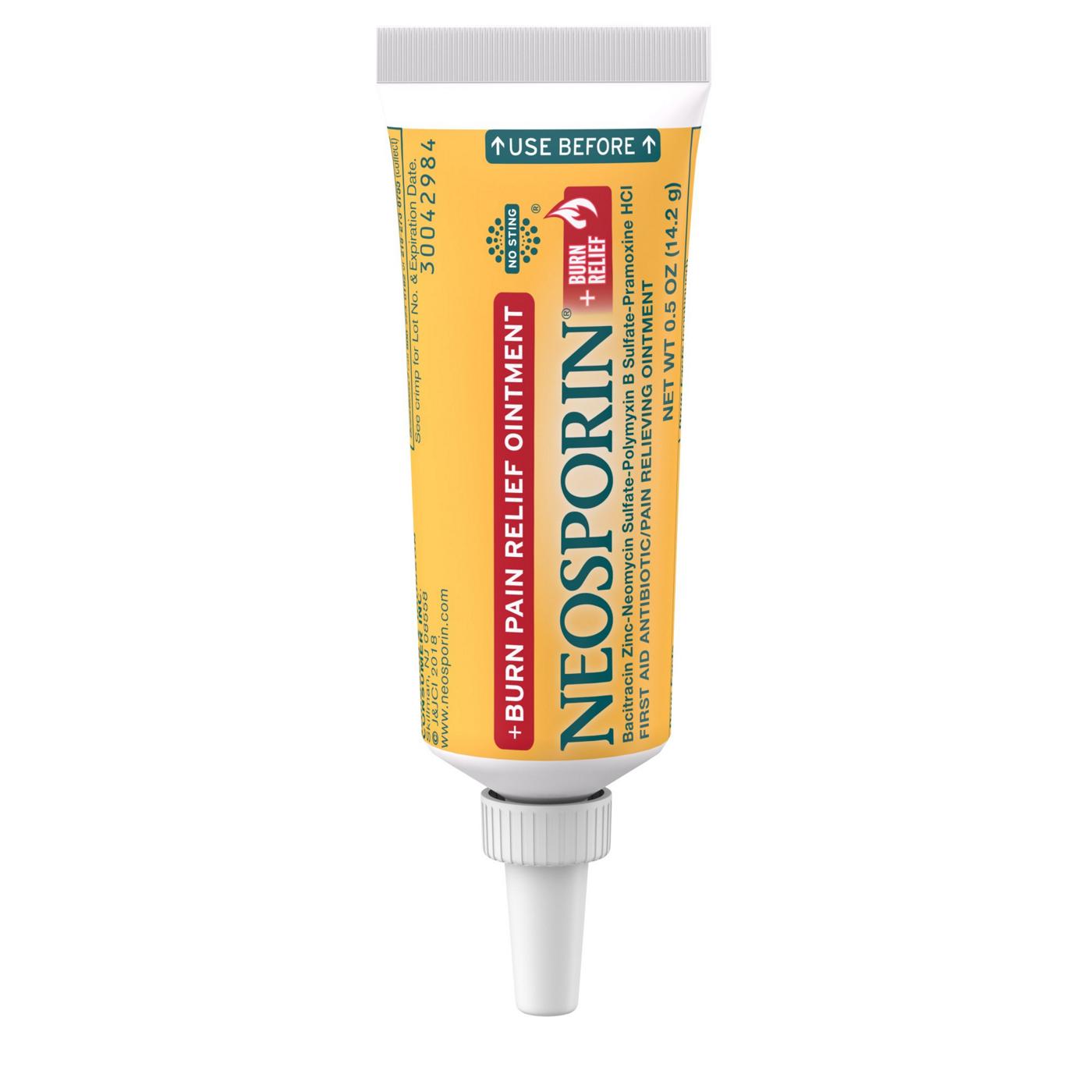 Neosporin + Burn Relief Ointment Shop Skin & scalp treatments at HEB