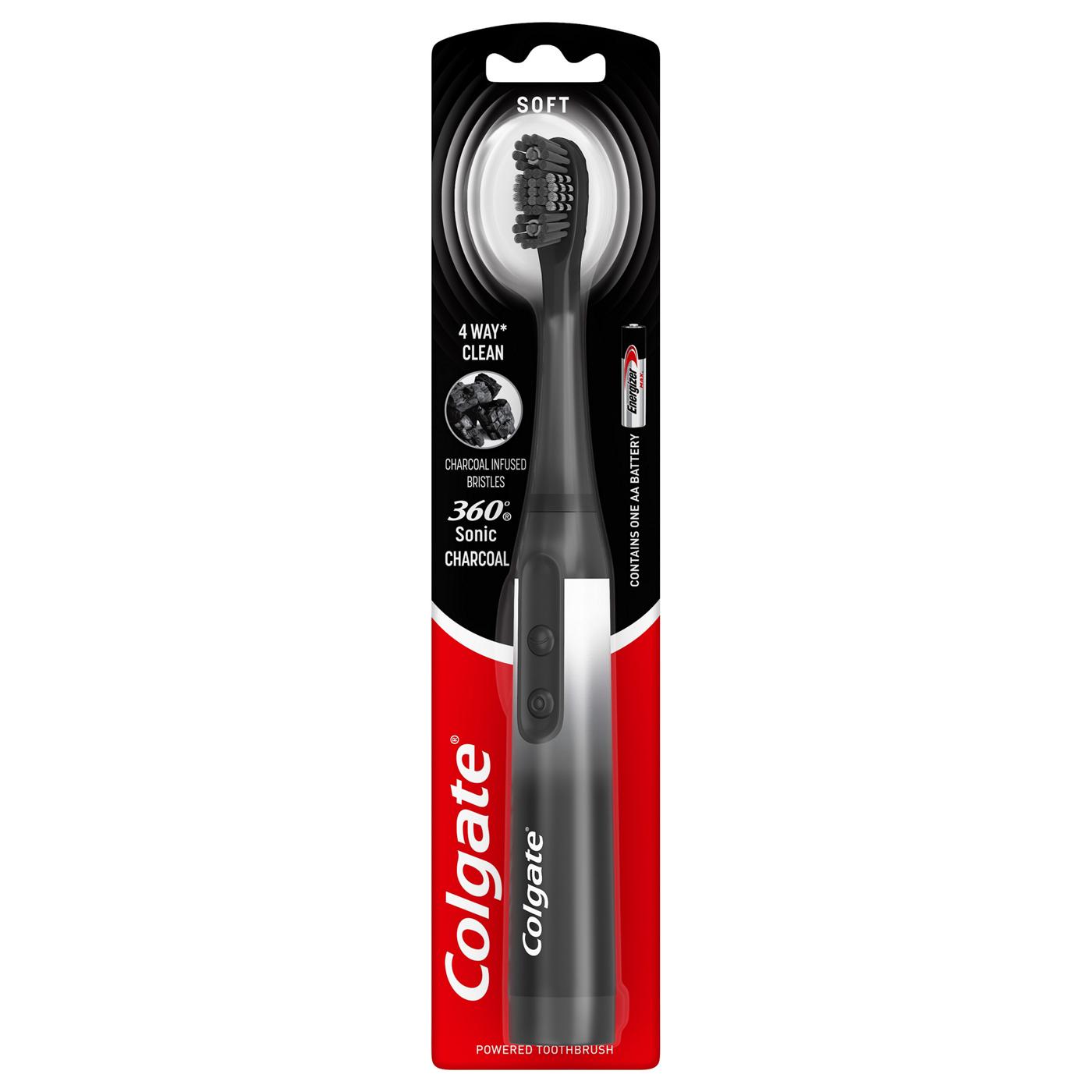 Colgate 360 Sonic Charcoal Power Toothbrush - Soft; image 1 of 9