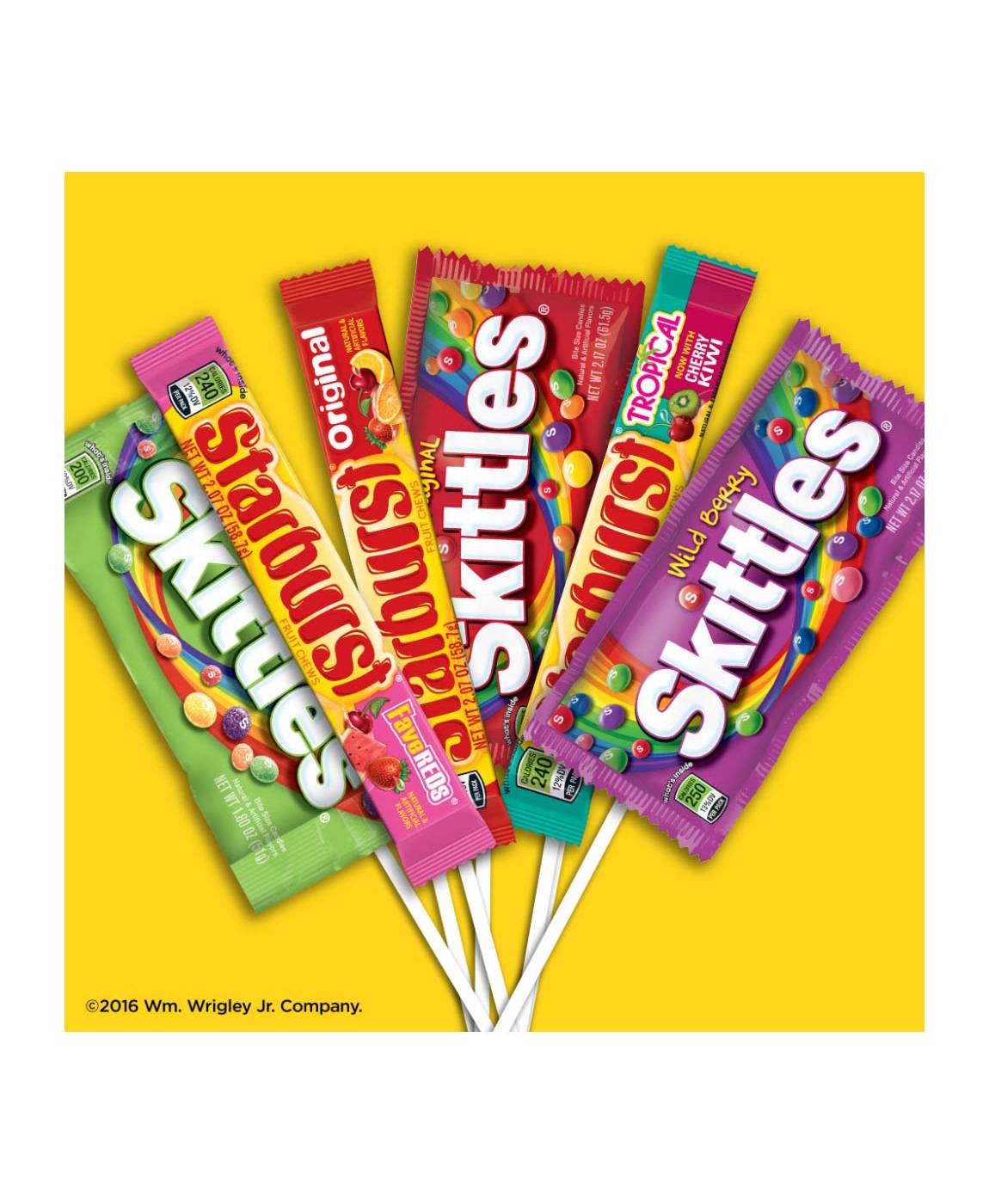 Skittles And Starburst Assorted Chewy Candy Variety Pack Shop Candy At H E B