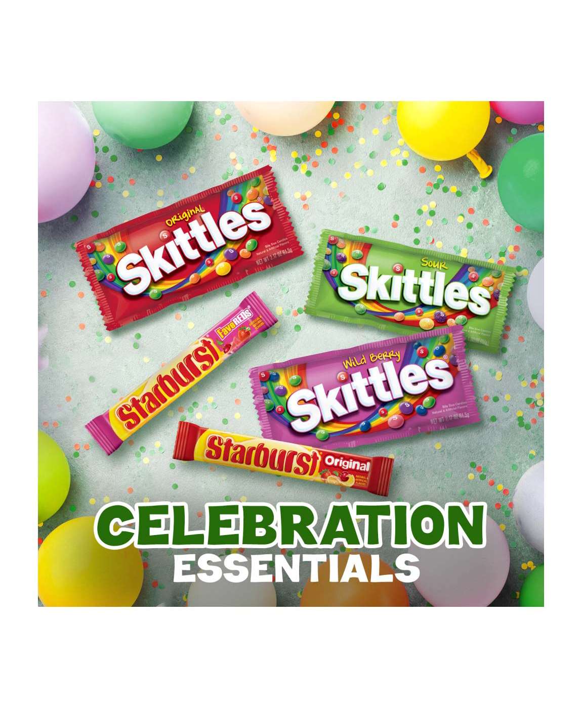 Skittles & Starburst Assorted Chewy Candy - Variety Pack; image 9 of 12