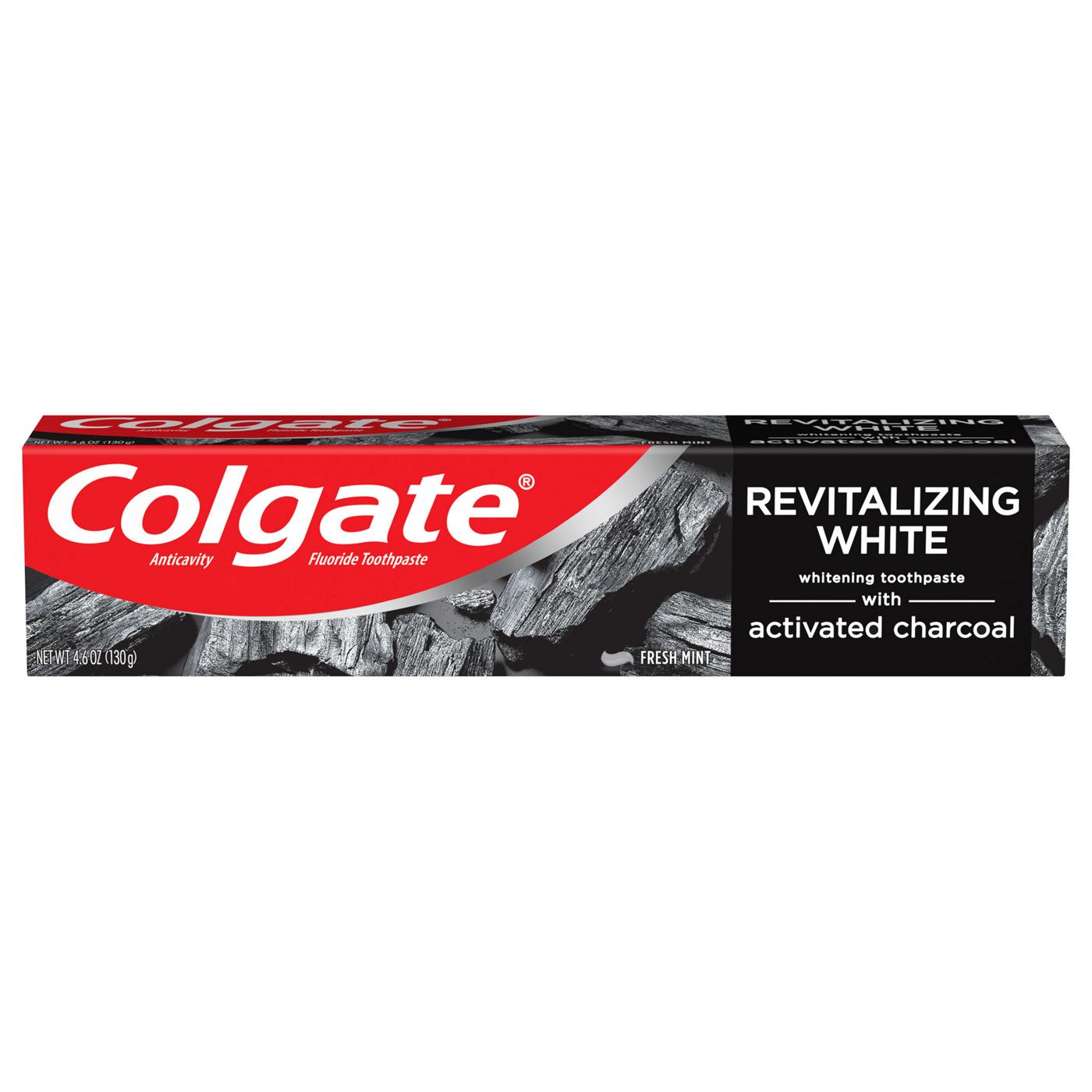 Colgate Revitalizing White Anticavity Toothpaste - Fresh Mint; image 1 of 2