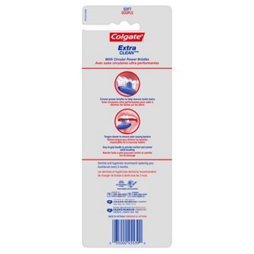 Colgate Extra Clean Toothbrush Value Pack Soft, 4 ct