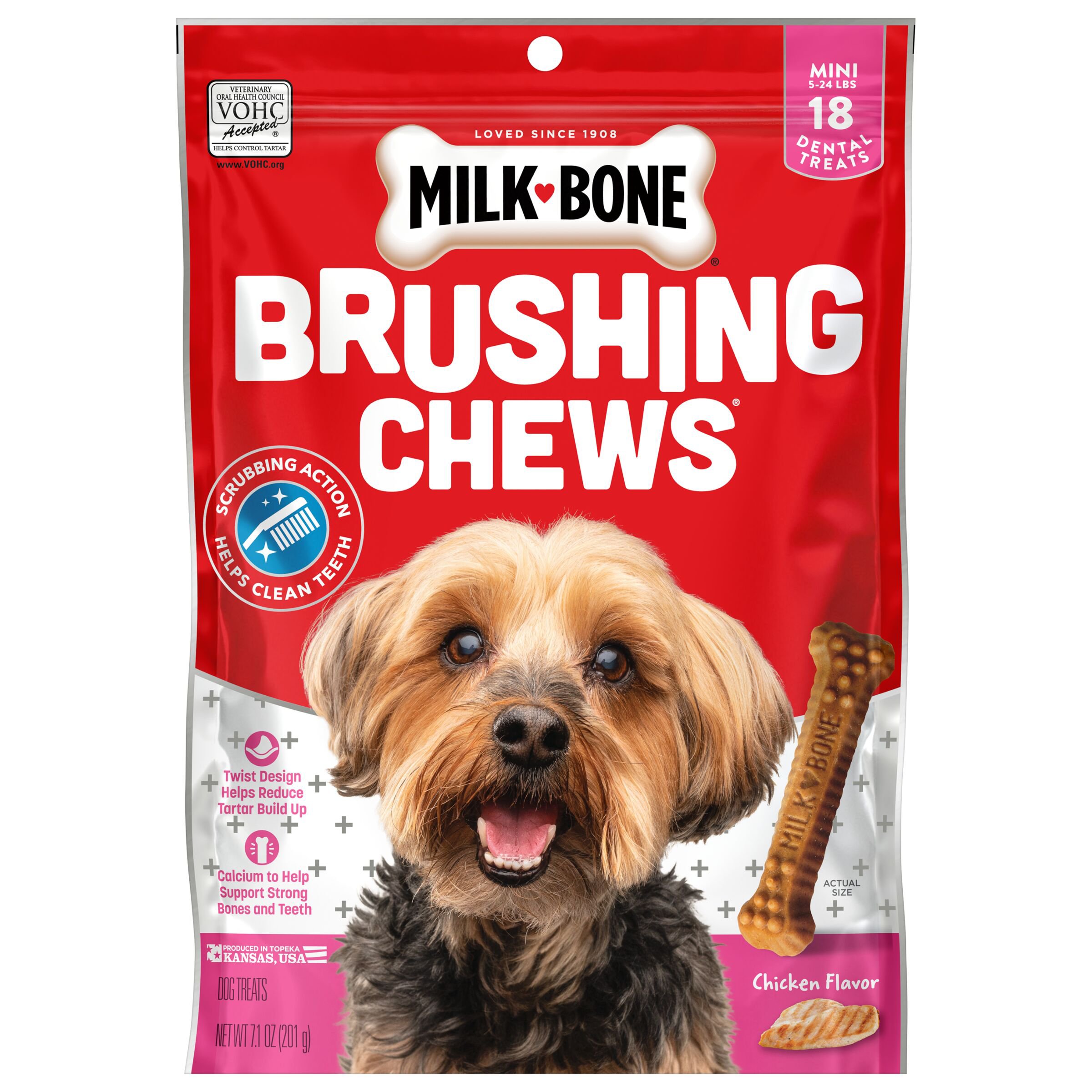 Milk bone brushing sales chews nutrition facts