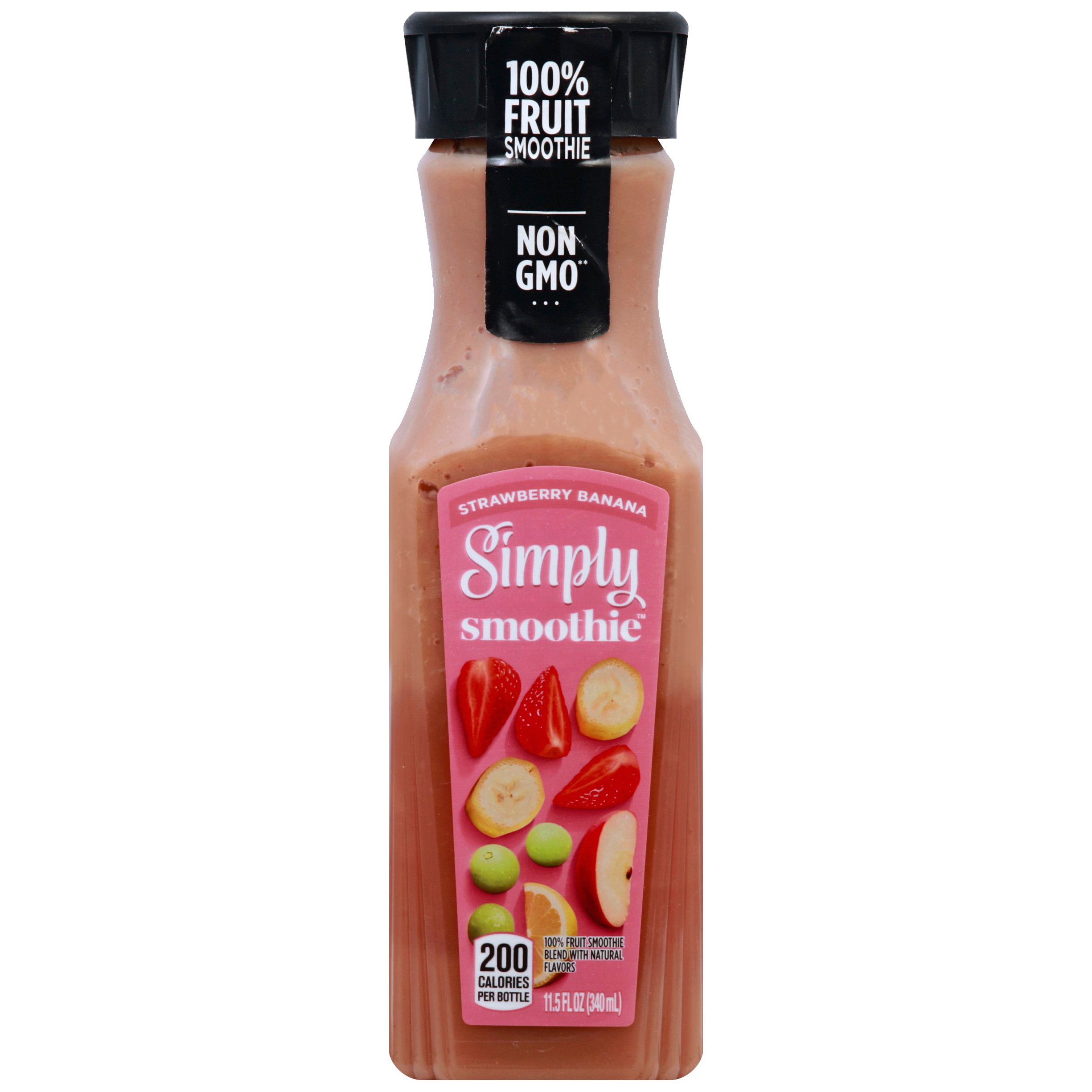 Simply Smoothie Strawberry Banana Fruit Smoothie Blend - Shop Shakes &  Smoothies at H-E-B