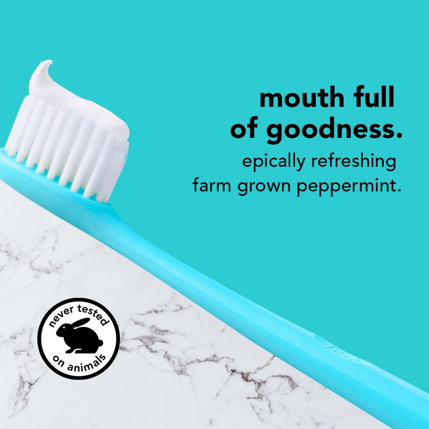 hello Antiplaque + Whitening Fluoride Free Toothpaste - Natural Peppermint; image 8 of 10