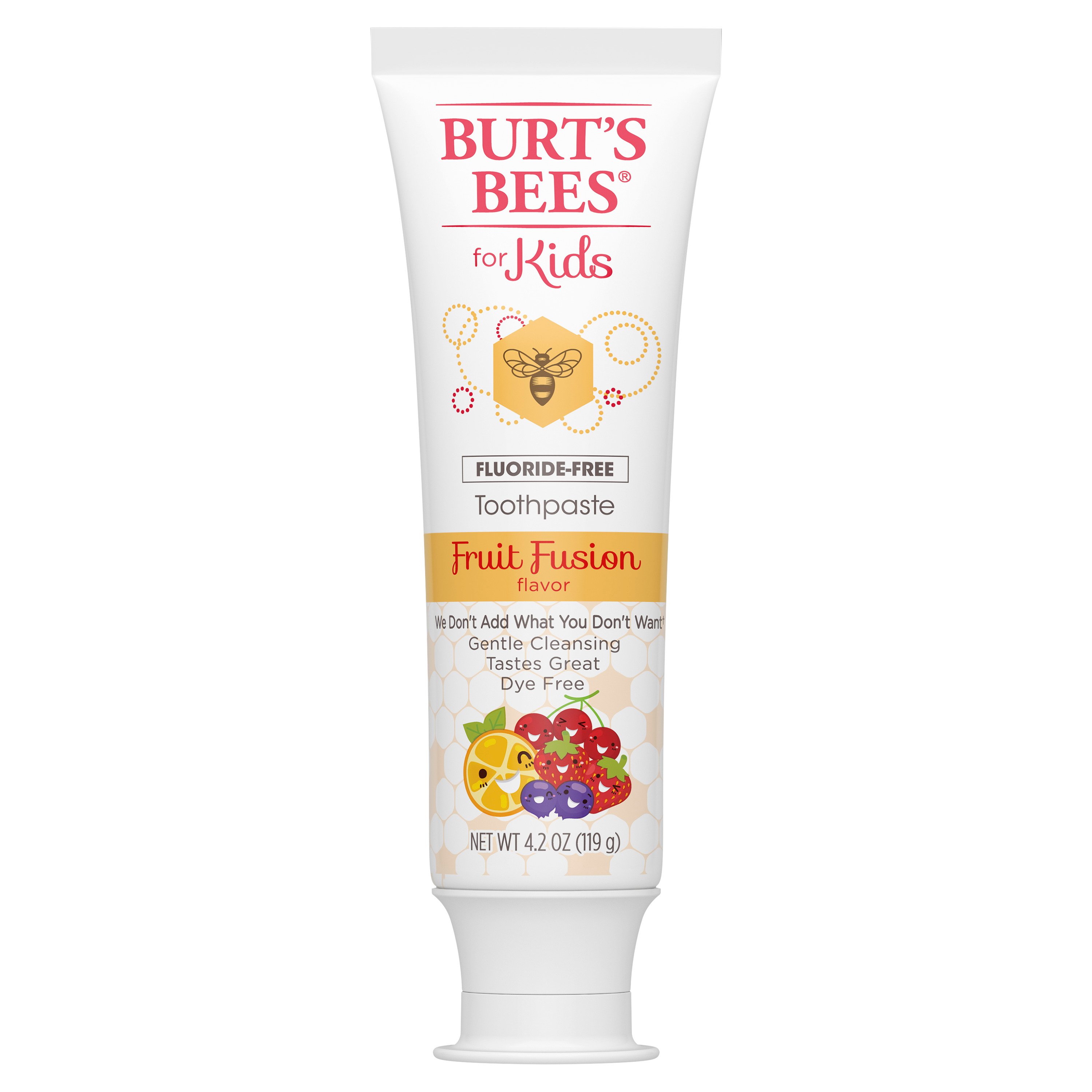 Burt's Bees Kids Fluoride Free Fruit Fusion Toothpaste Shop