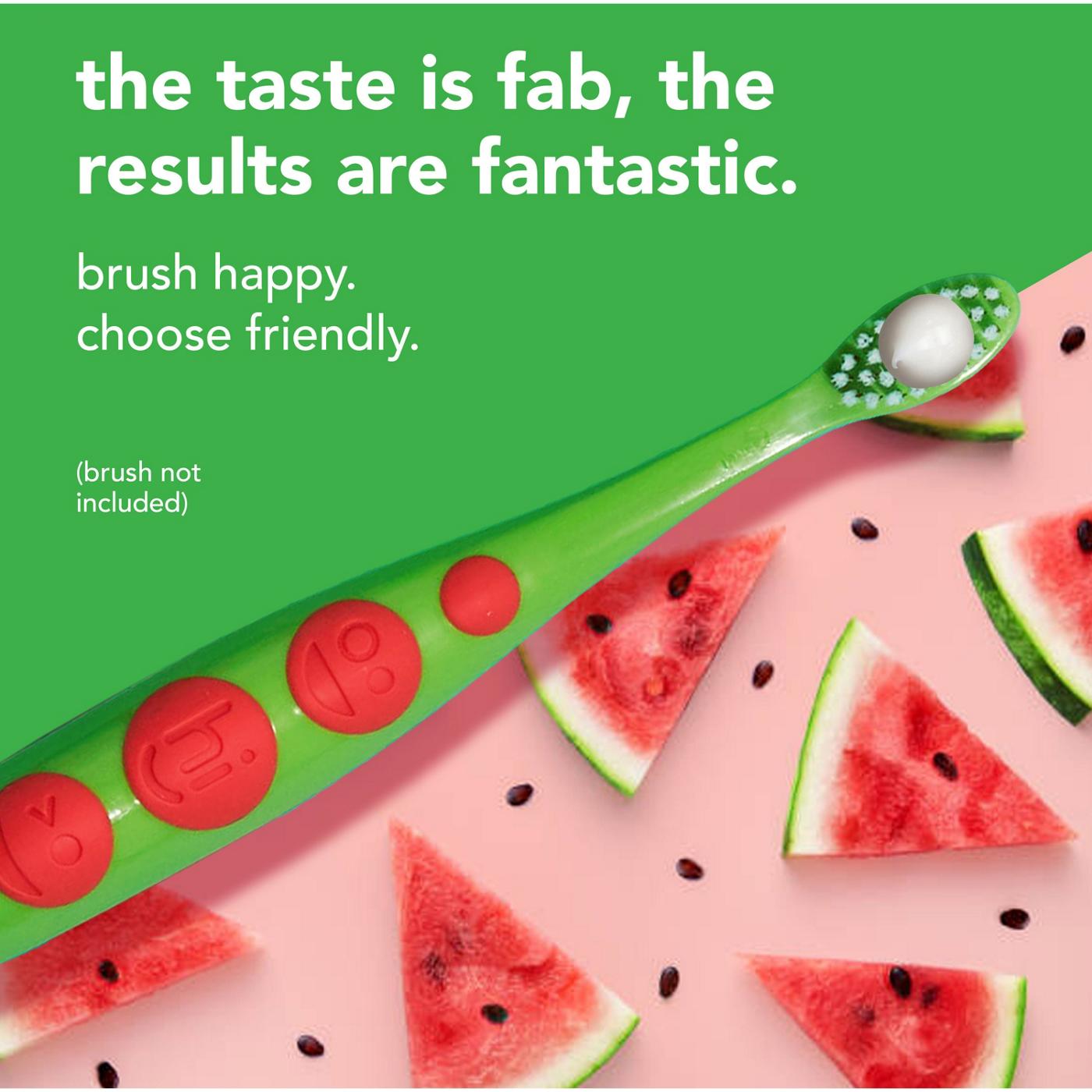 hello Kids Fluoride Free Toothpaste - Fresh Watermelon; image 6 of 8