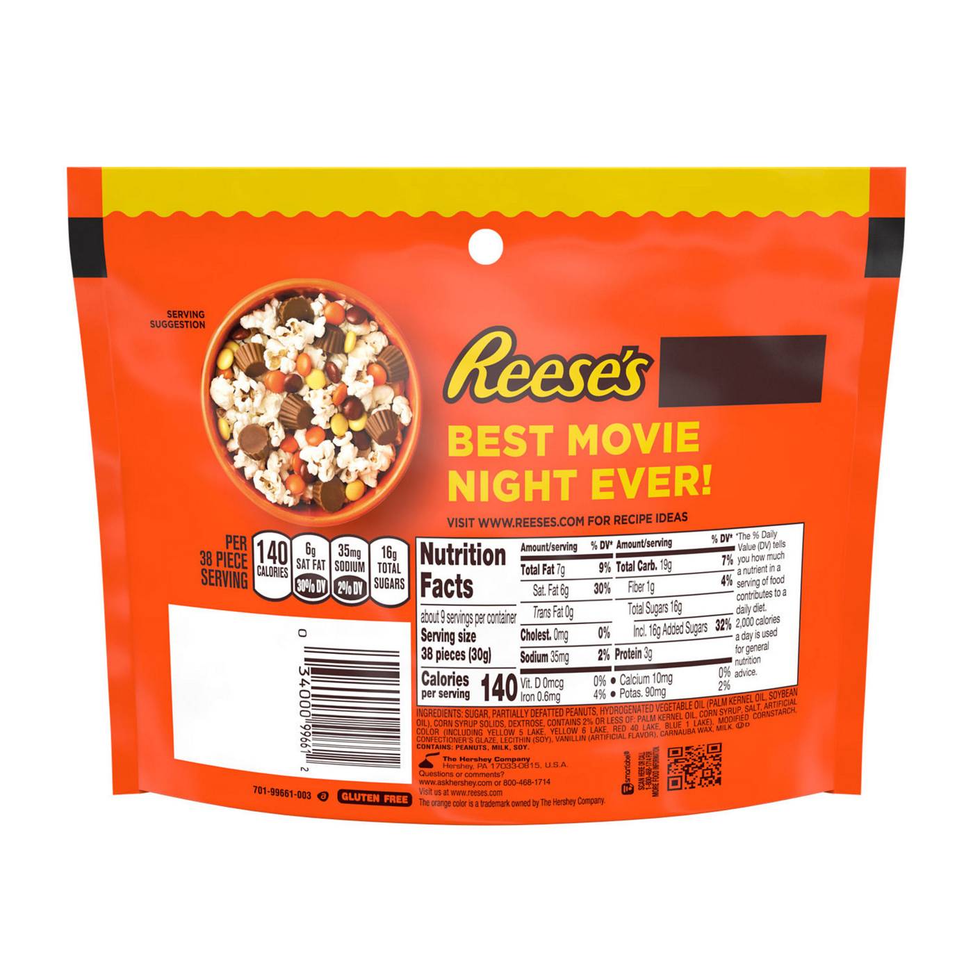 Reese's Pieces Peanut Butter Candy; image 6 of 7