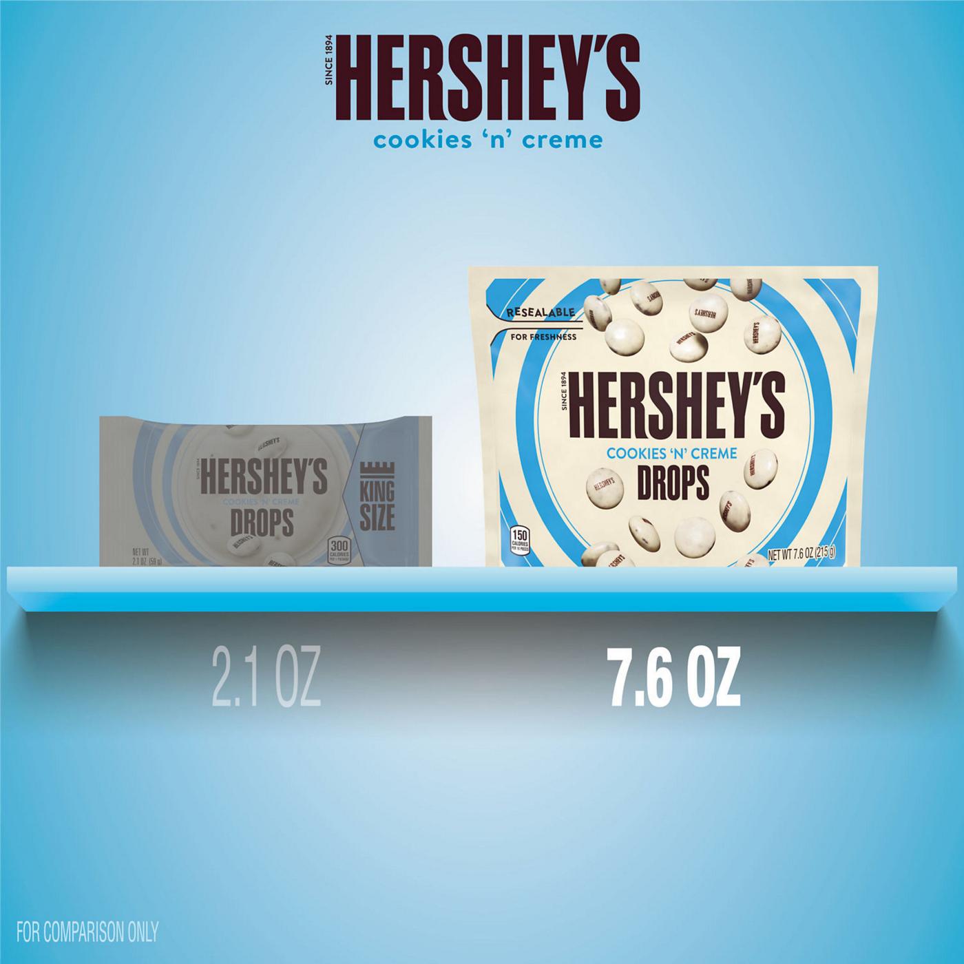 Hershey's Drops Cookies 'N' Crème Candy; image 2 of 6
