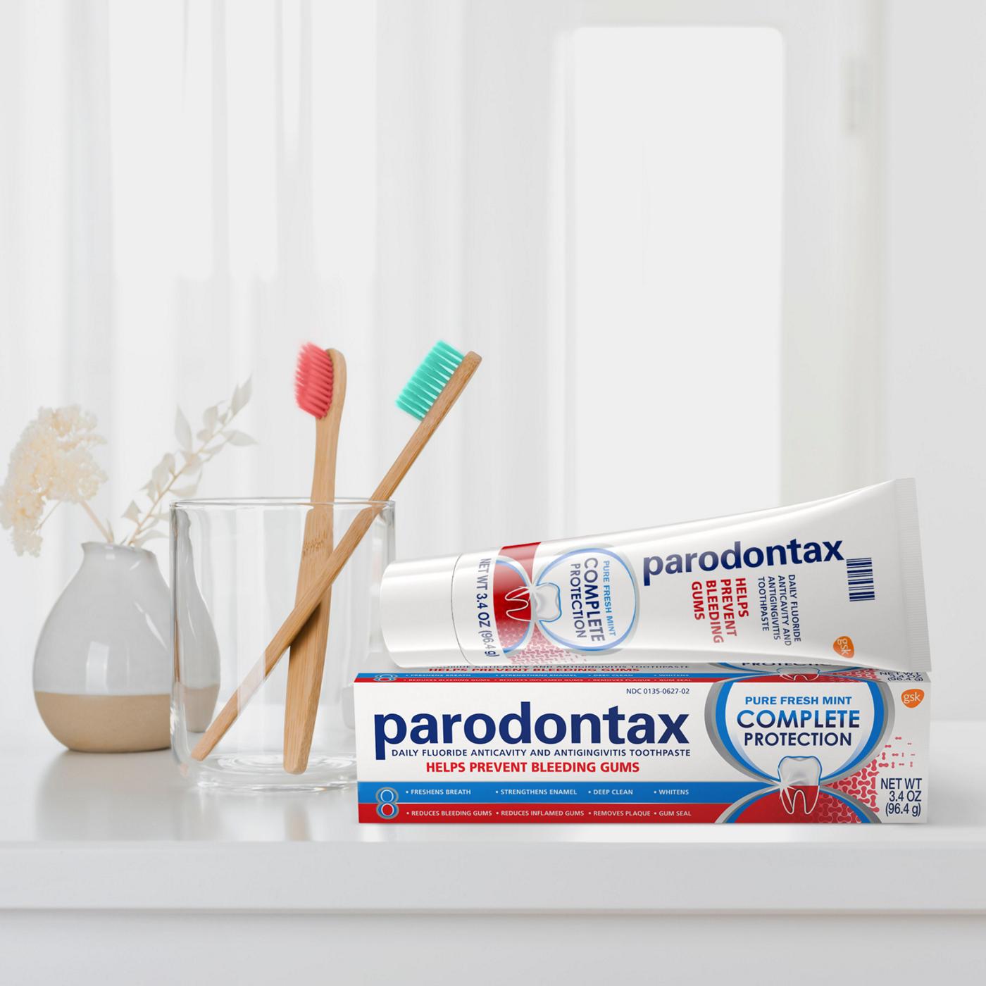 Parodontax Complete Protection Gingivitis Toothpaste - Pure Fresh Mint; image 4 of 7