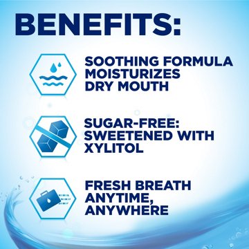 Biotene Dry Mouth Lozenges for Fresh Breath, Refreshing Mint, 27 ct