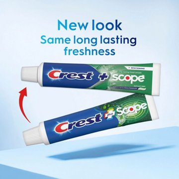 Crest Complete + Scope Outlast Whitening Toothpaste - Long Lasting Mint, 3 Pk