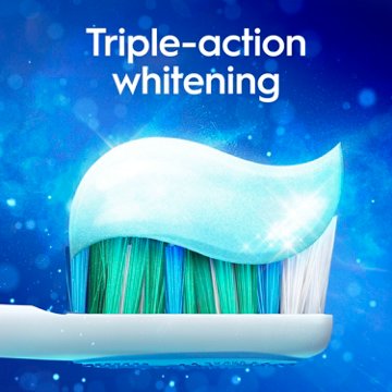 Crest 3DWhite Advanced Teeth Whitening Toothpaste, Radiant Mint